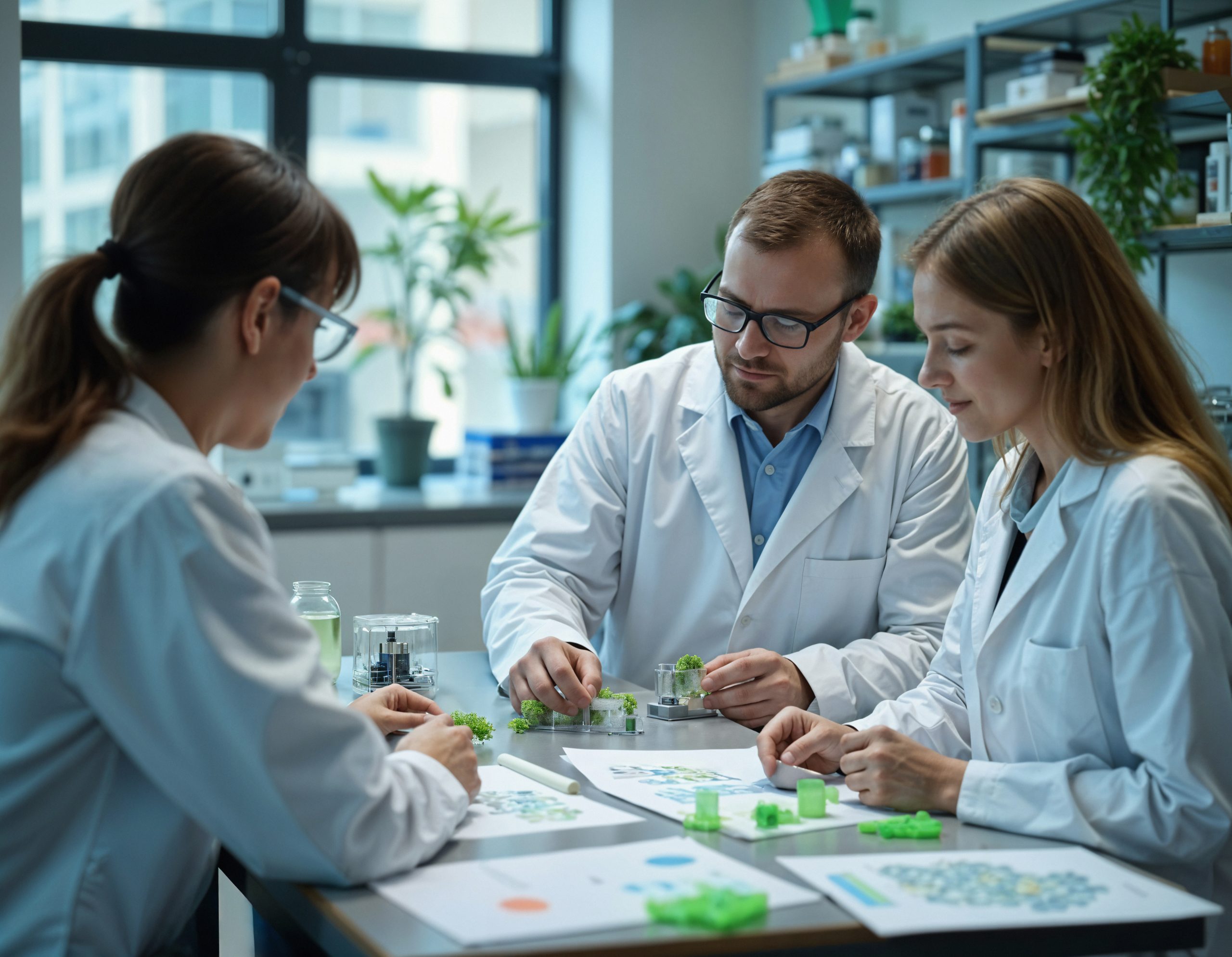 scientists-collaborating-research-project