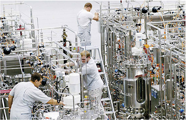 FAT-SBBIS Рис. 1. Проведение тестов FAT на испытательной площадке фирмы Sartorius BBI Systems